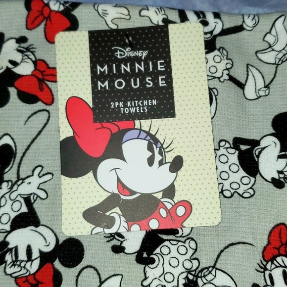 Minnie Mouse Kitchen Towels 2 pack set - Picture 3 of 4